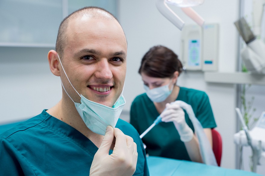 Odontologijos klinikos „Papadent“ vadovas Tomas Stumbrys.