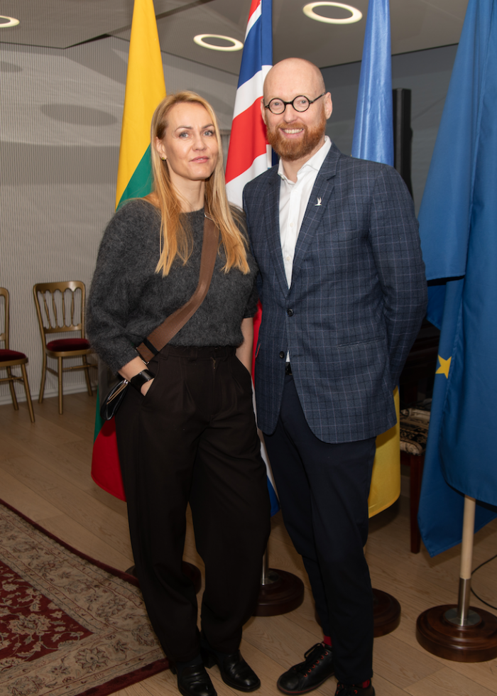 Etmė Kuliešiūtė ir Gabrielius Vizgirdas (Identia). 