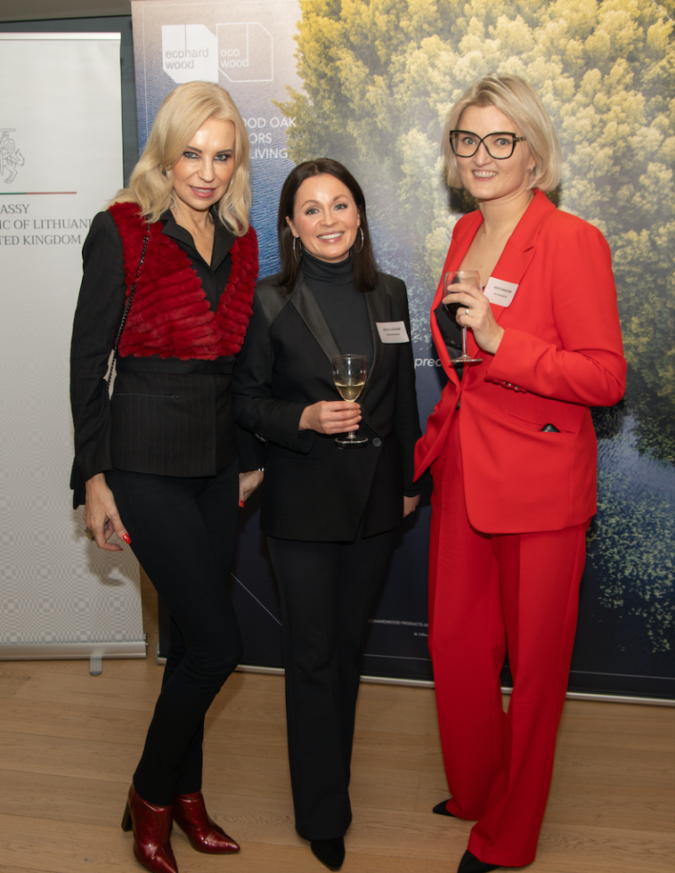 Kristina Bobs (Svaja), Dovilė Ilevičiūtė (Ecohardwood), Aistė Freestone (Ecohardwood).
