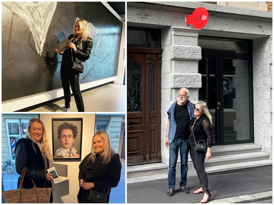 Lietuvė verslininkė Gintarė Šveicarijoje - dažna viešnia. Su meno galerijos Art1a įkūrėju Pijumi ji tikisi įgyvendinti tarptautinį meno projektą.