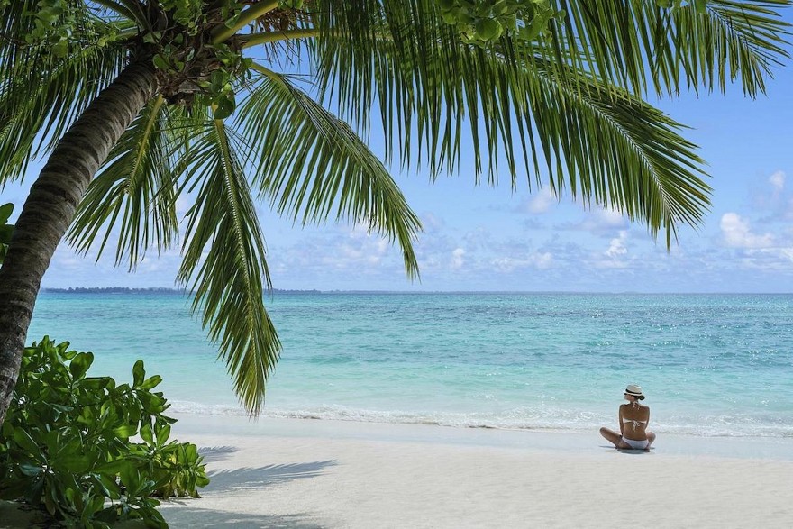 Shangri La's Villingili Resort and Spa nuotr.