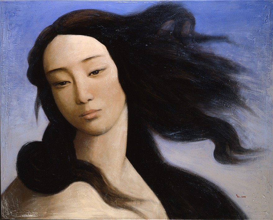 Botticelli Veneros interpretacija, 2008m, autorius Yin Xin.
