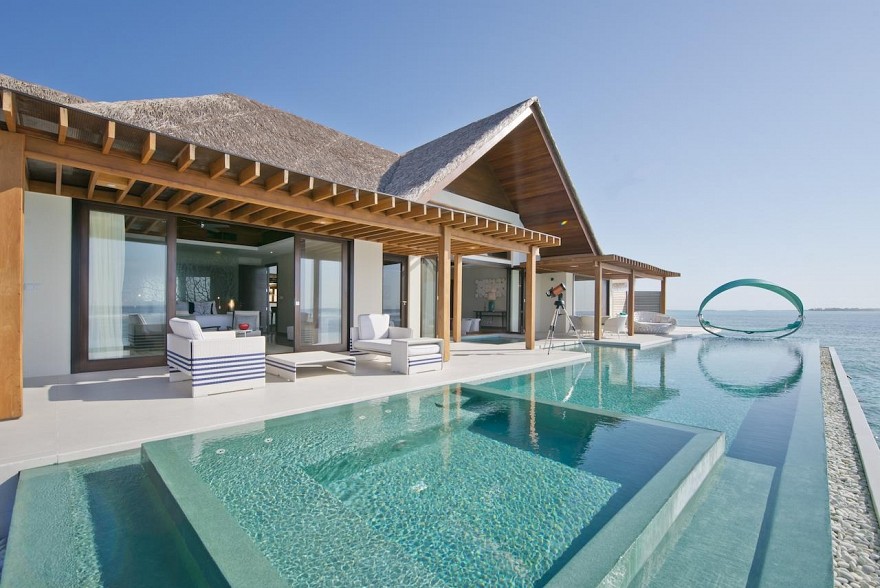 Shangri La's Villingili Resort and Spa nuotr.